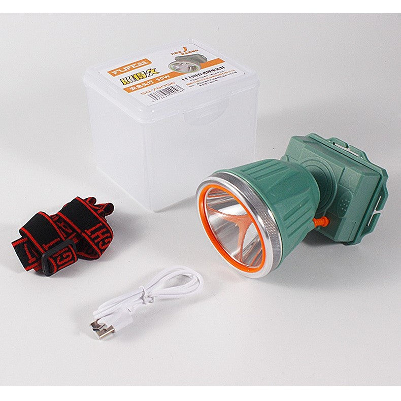 Lanterna LED de Montat pe Cap, cu Raza Lunga de Zoom, Reincarcabila USB, Far Telescopic, Rezistent la Apa, Reglabil, pentru Pescuit in Aer Liber, Camping, Lumina Puternica, Lanterna