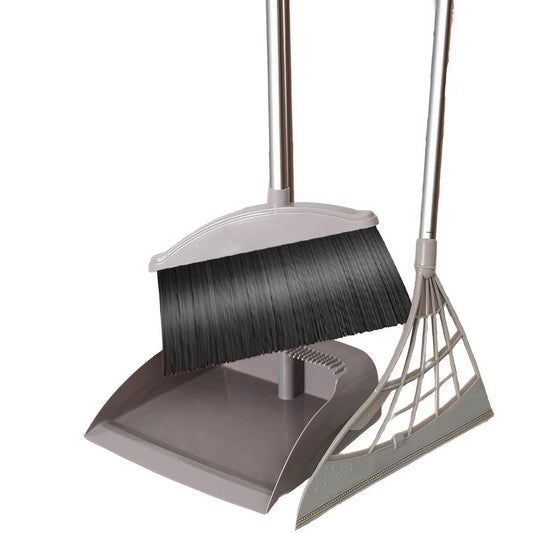 Set matura, faras cu coada si matura silicon, selexmo, Pentru uz casnic, Plastic/Otel, Gri, 90 x 72 x 100 cm