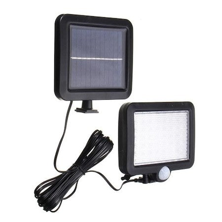 Lumina cu incarcare solara, 56 LED cu 1 grila pe inductie, montaj pe perete, Selexmo