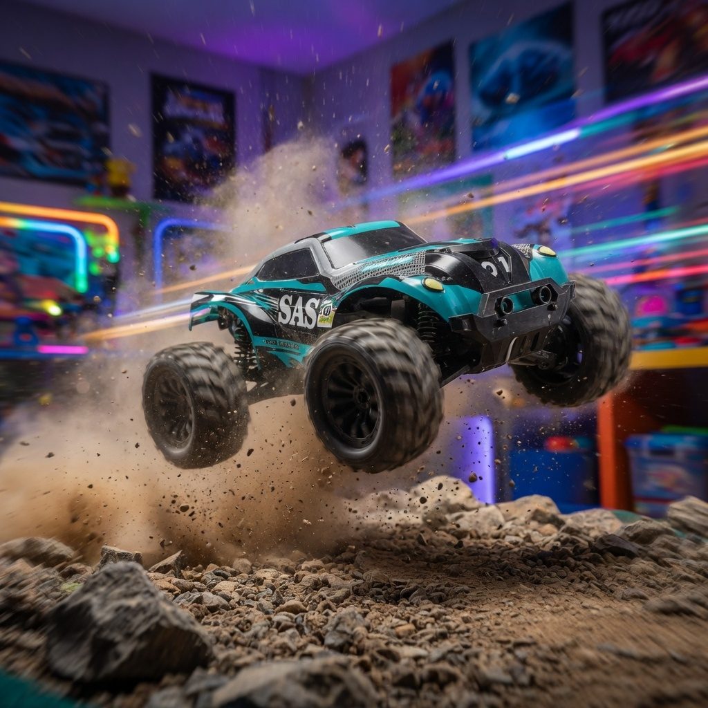 Masina Off Road 4x4 Cu Telecomanda