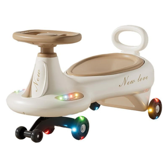 Masinuta, 1-8 Ani, Rotire 360 Grade, Anti-rasturnare, Roti Silentioase, Impingere, Bluetooth