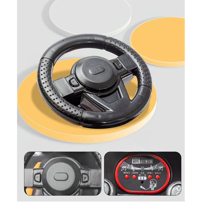 Excavator Electric pentru Copii, cu Brat Controlabil, Muzica si Lumini, 1-8 Ani, Portocaliu