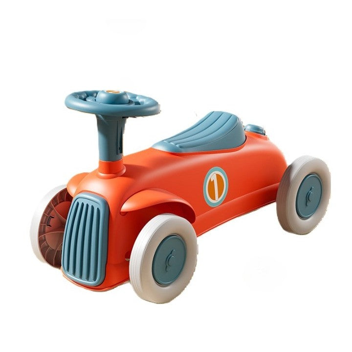 Masinuta Ride-ON, cu Sistem Anti-Rasturnare, Claxon pe Volan, 1-6 Ani, 60 x 28 x 34 cm