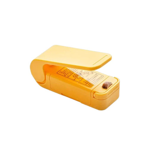 Mini Aparat de Sigilat Pungi cu Baterii, Etansare prin Caldura, Spate Magnetic, Portabil, 9.7x3 cm