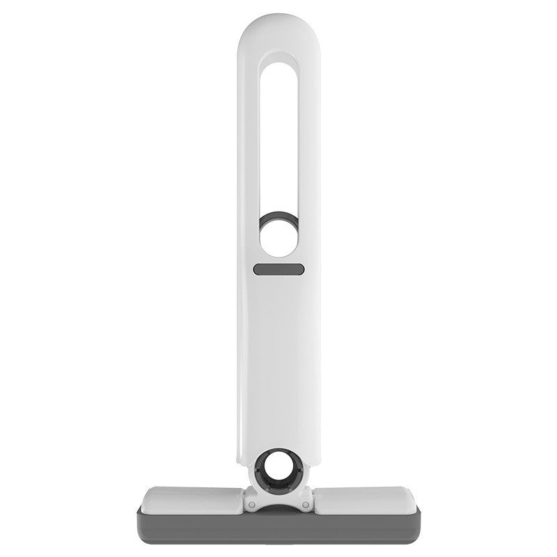 Mop de Mana selexmo, Mini-Portabil, cu Sistem de Stoarcere, Dispozitiv de Curatat Manual, cu Burete Absorbant, din PVA, 29.5 x 15.5 cm, 3 Rezerve, Alb