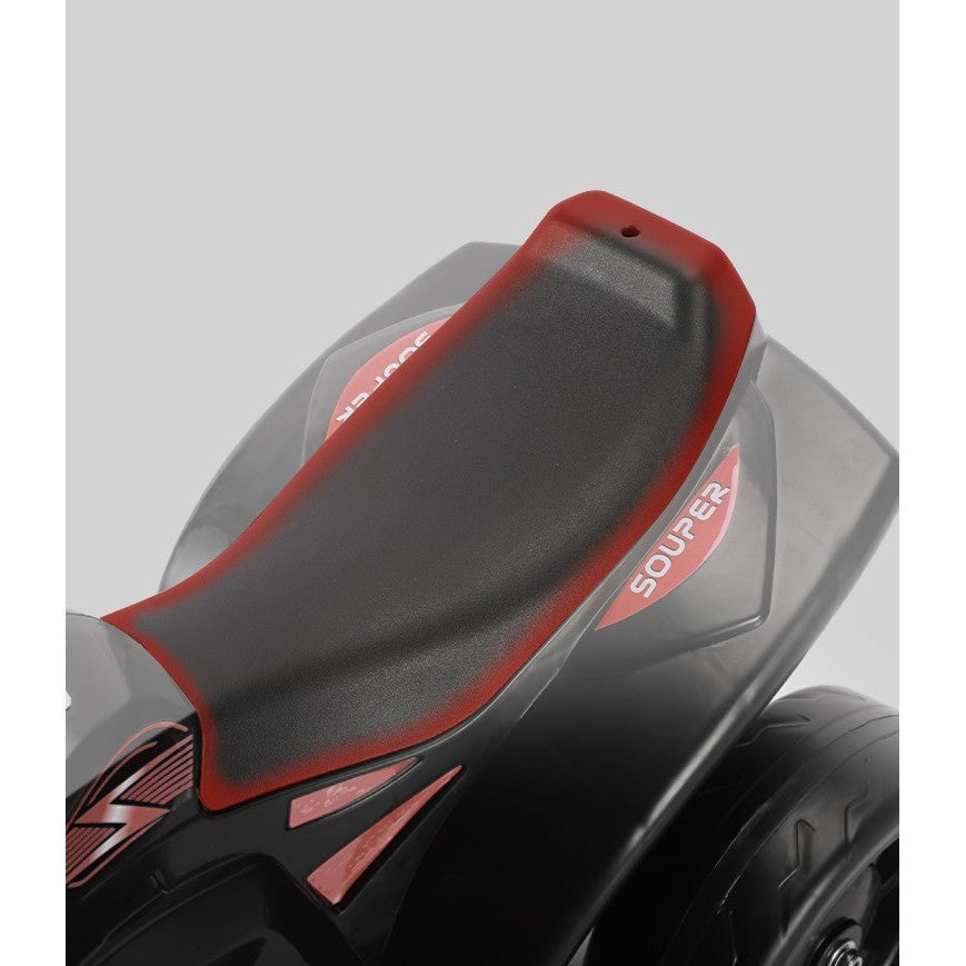 Motocicletă Electrică cu 3 Roți pentru Copii - Anti-Răsturnare, Lumini și Sunete, Off-Road, 66x34x43 cm