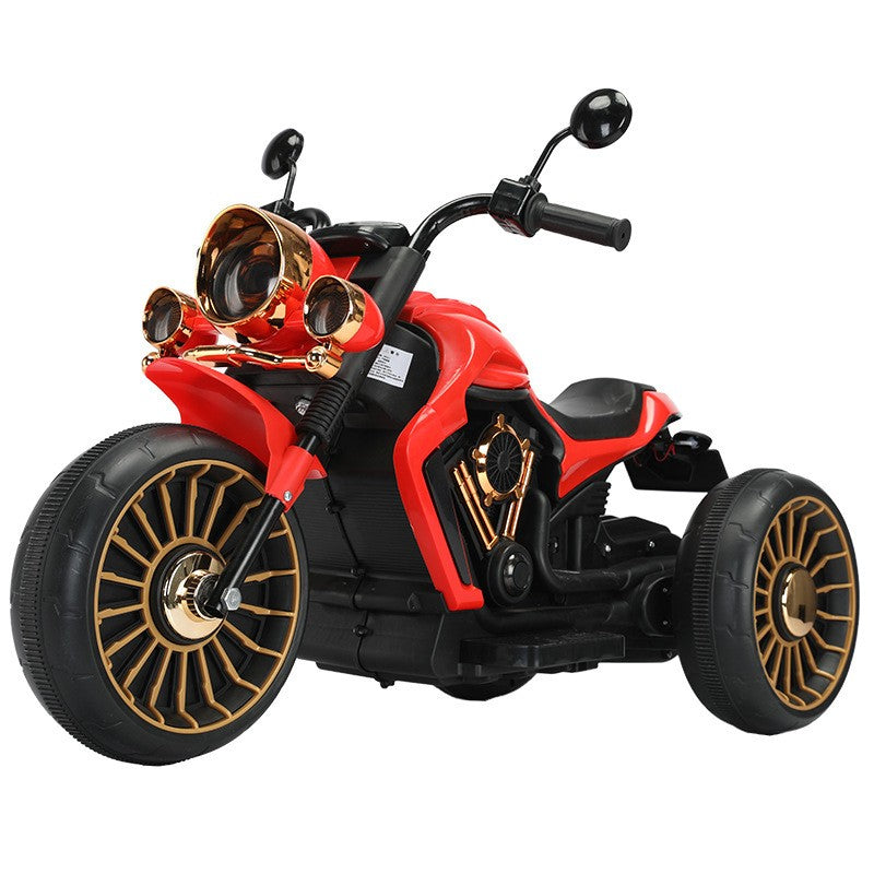MOTOCICLETA ELECTRICA, CU ACUMULATOR, BLUETOOTH, SISTEM ANTI-RASTURNARE, SISTEM DE LUMINI SI SUNET, 1-8 ANI TELECOMANDA