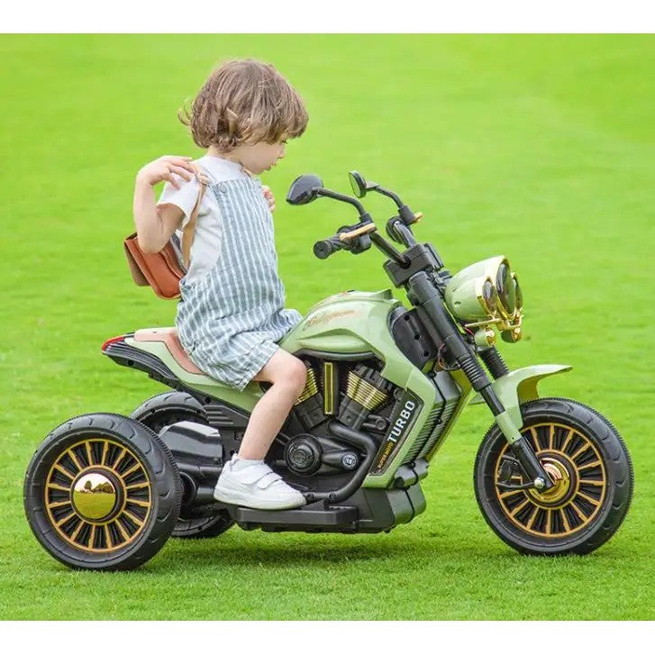 MOTOCICLETA ELECTRICA, CU ACUMULATOR, TELECOMANDA, BLUETOOTH, SISTEM ANTI-RASTURNARE, SISTEM DE LUMINI SI SUNET, 1-8 ANI