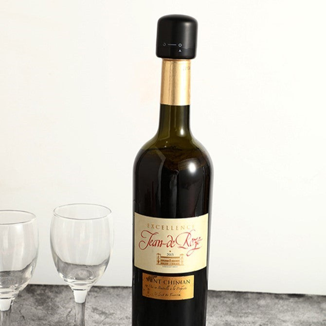 Capac de Etansare a Sticlei de Vin, Rotativ, On-Off, Silicon, Reutilizabil