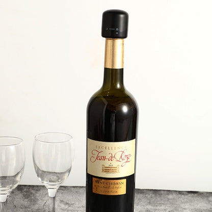 Capac de Etansare a Sticlei de Vin, Rotativ, On-Off, Silicon, Reutilizabil