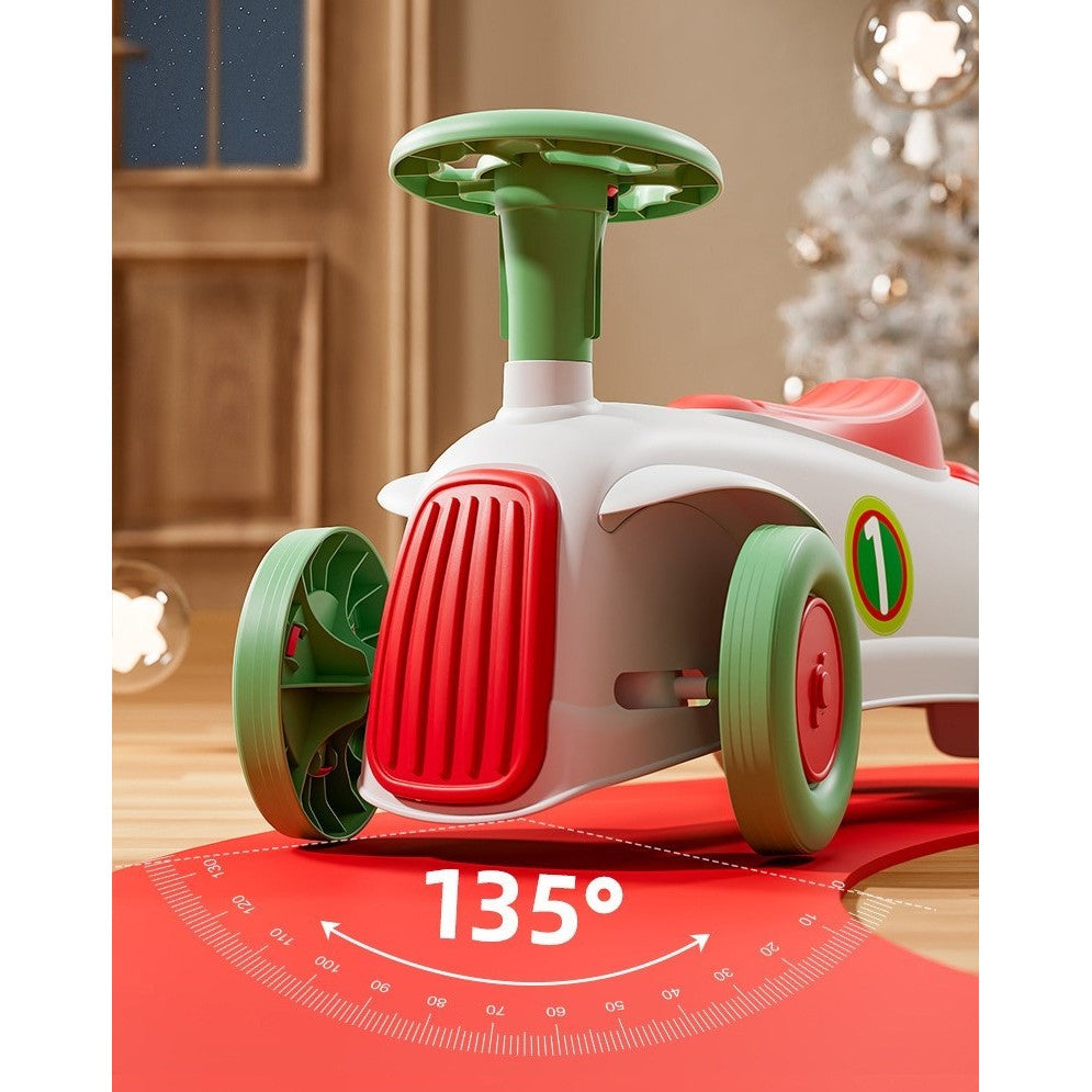 Masinuta Ride-ON, cu Sistem Anti-Rasturnare, Claxon pe Volan, 1-6 Ani, 60 x 28 x 34 cm