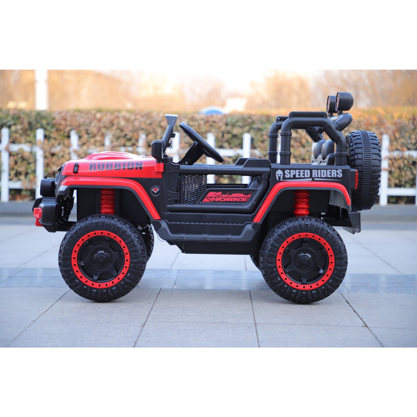 Mașină Electrică 4x4 pentru Copii cu Bluetooth și Telecomandă, 12V, 120x63x68cm