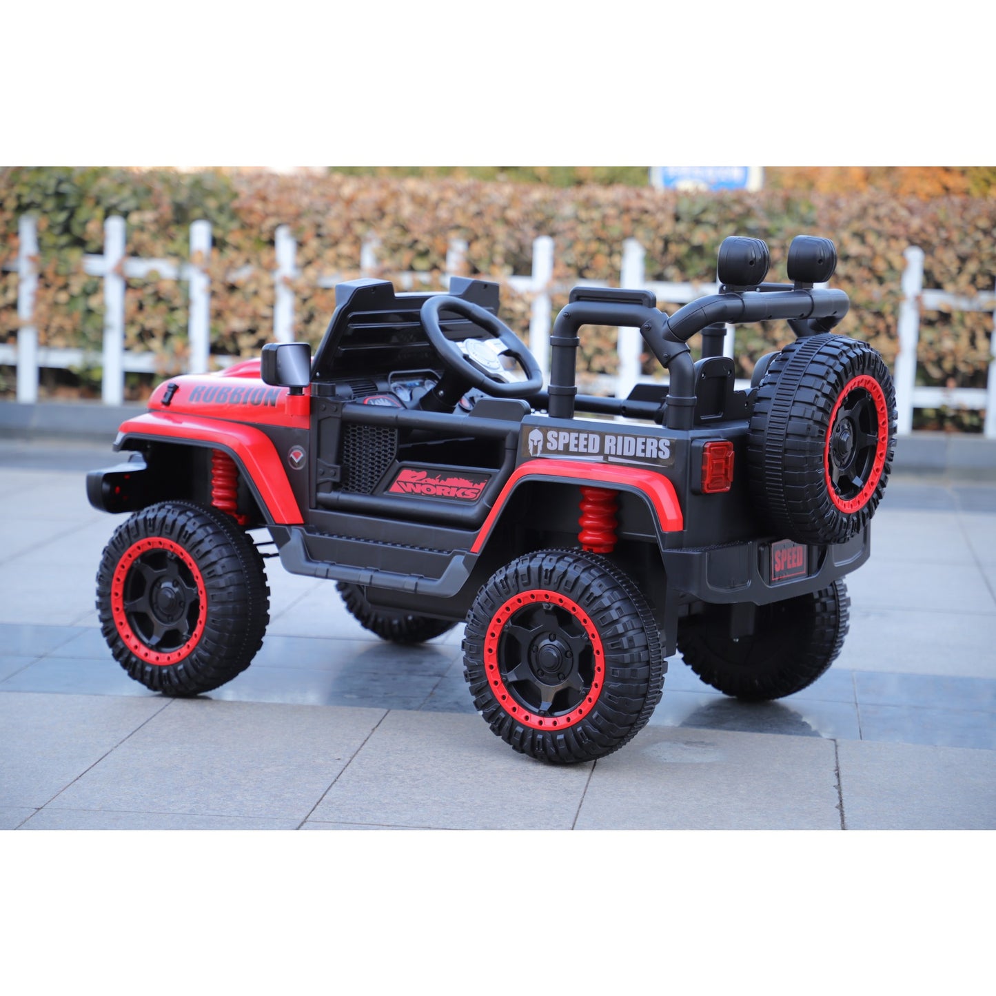 Mașină Electrică 4x4 pentru Copii cu Bluetooth și Telecomandă, 12V, 120x63x68cm
