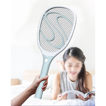 Paleta Electrica pentru Tantari, Muste sau Insecte LED, Reincarcabila, Incarcare USB, Plastic, Casa si Gradina, Anti-insecte