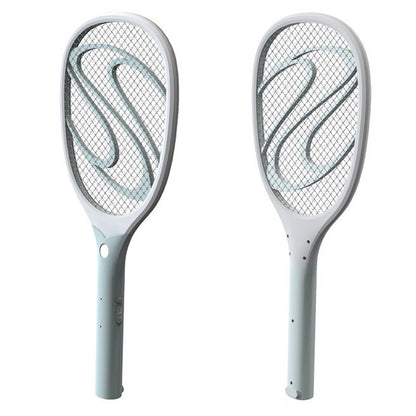 Paleta Electrica pentru Tantari, Muste sau Insecte LED, Reincarcabila, Incarcare USB, Plastic, Casa si Gradina, Anti-insecte