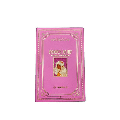 Paleta Farduri Flippy, Kevin&Coco, Tip Carte, 24 Culori, Iluminator si Blush Inclus, Dreptunghiulara, 210 g, 16.2 x 10.8 x 2.2 cm, Valabilitate 3 Ani, Multicolor