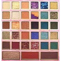 Trusa de machiaj, paleta de farduri , iluminator si blush  Kevin&Coco cu 93 de culori pigmentate, Flippy