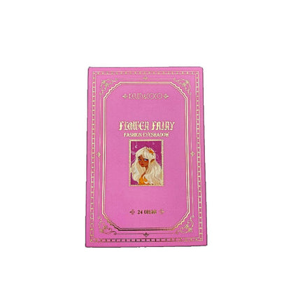 Paleta Farduri Flippy, Kevin&Coco, Tip Carte, 24 Culori, Iluminator si Blush Inclus, Dreptunghiulara, 210 g, 16.2 x 10.8 x 2.2 cm, Valabilitate 3 Ani, Multicolor
