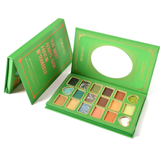 Paleta de farduri  Kevin&Coco cu 18 culori pigmentate , Flippy