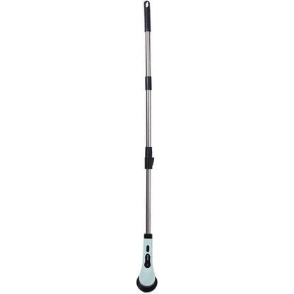 Perie Electrica de Curatare, selexmo, pentru Gresie, Baie, Bucatarie, 25x20x9.5 cm, cu 6 Capete, Maner Extensibil Detasabil 84-127cm, Incarcare USB-Type C, Rotire 360 de Grade, 3000 mAh, Culoare: Verde