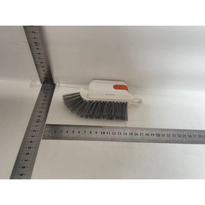 Perie Multifunctionala 3 in 1 de Curatare, selexmo, pentru Bucatarie, Vesela, Geamuri, Cap Detasabil, 9x15x2.5 cm, Portocaliu