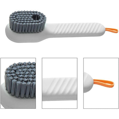 Set 2 Perii pentru Curățarea Încălțămintei și Lenjeriei, Multifuncționale, cu Recipient pentru Detergent, Peri Moi, Fără Deteriorare
