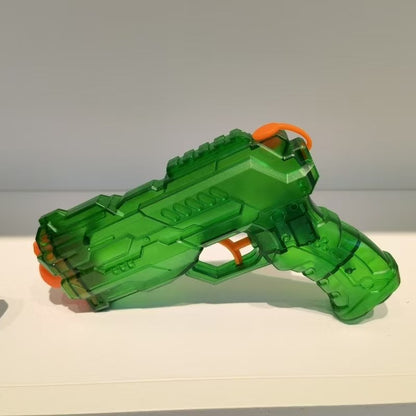 Pistol cu Apa, Selexmo, Pistol cu Apa pentru Copii, Manual, din Plastic, 23 x 16 x 4 cm, rezervor 250 ml, Verde