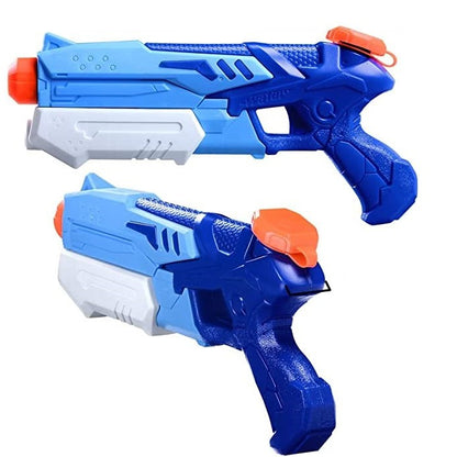 Pistol cu Apa pentru Copii, Rezervor, Pentru Piscina/Plaja, Selexmo, 6ani+,  Albastru, 300ML
