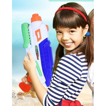 Pistol cu Apa pentru Copii, Rezervor, Pentru Piscina/Plaja, Selexmo, 6ani+,  Multicolor, 600ML
