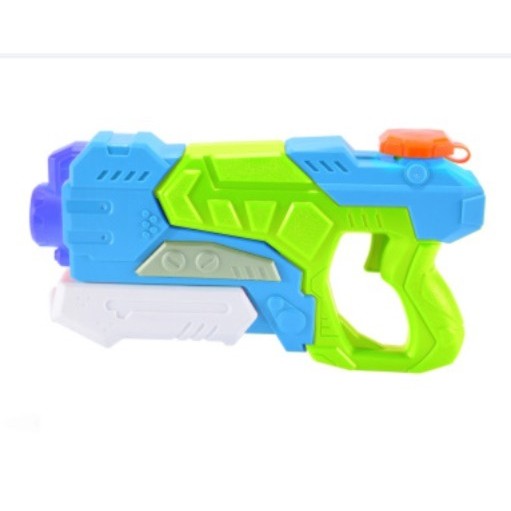 Pistol cu Apa pentru Copii, Rezervor, Pentru Piscina/Plaja, Selexmo, 6ani+,  Verde/Albastru, 550ML