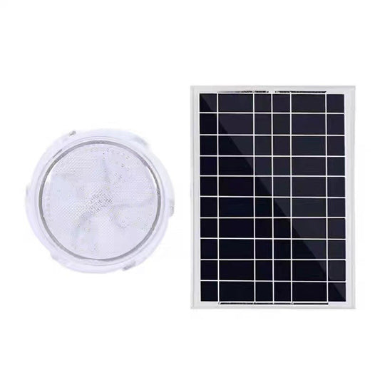 Plafoniera solara Selexmo, 30W, diametru 145MM, cu telecomanda, lungime prelungitor 4.6 m, alb rece