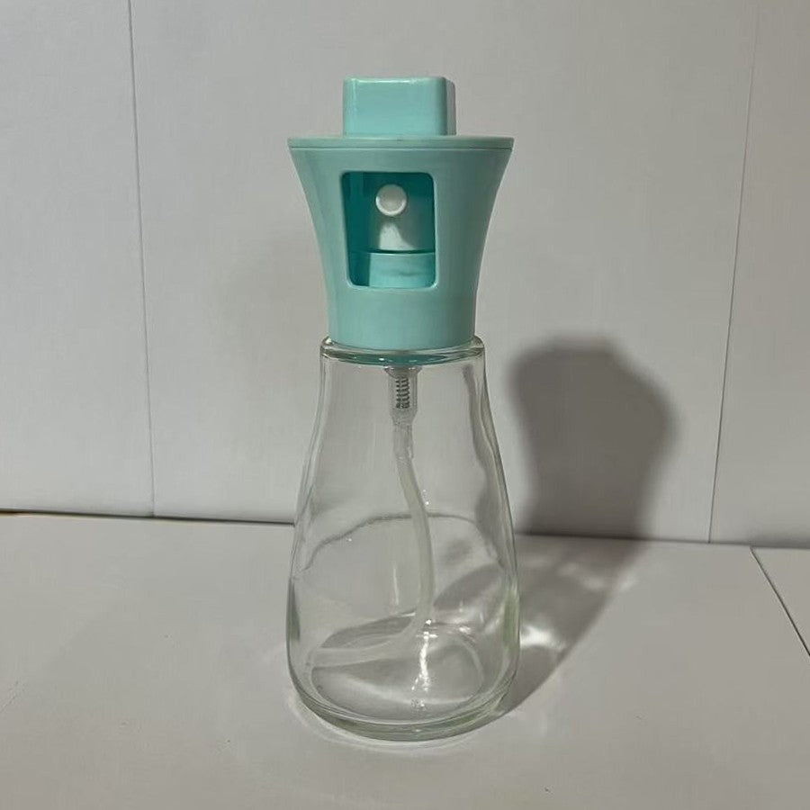 Pulverizator pentru Ulei, selexmo, Pulverizator din Sticla pentru Otet sau Alte Lichide de Gatit, Simplu Reincarcabil, Multifunctionale, 17.3 x 5.6 cm, Capacitatea 170 ml, Albastru