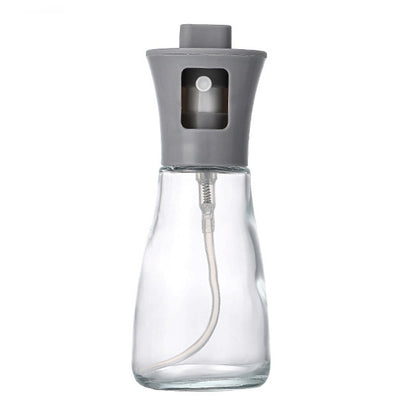 Pulverizator pentru Ulei, selexmo, Pulverizator din Sticla pentru Otet sau Alte Lichide, Simplu Reincarcabil, Multifunctionale, 17.3 x 5.6 cm, Capacitatea 170 ml, Gri