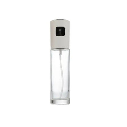Pulverizator Ulei, Otet, selexmo, din Sticla, 100 ml, Reincarcabil, 18.3 x 4.3 cm, Masura 90 ml, Capac Mat, Alb