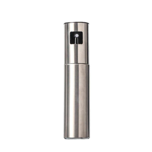 Pulverizator Ulei, Otet, selexmo, din Otel Inoxidabil, 100 ml, Reincarcabil, 18.3 x 4.3 cm, Argintiu
