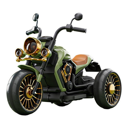 MOTOCICLETA ELECTRICA, CU ACUMULATOR, TELECOMANDA, BLUETOOTH, SISTEM ANTI-RASTURNARE, SISTEM DE LUMINI SI SUNET, 1-8 ANI
