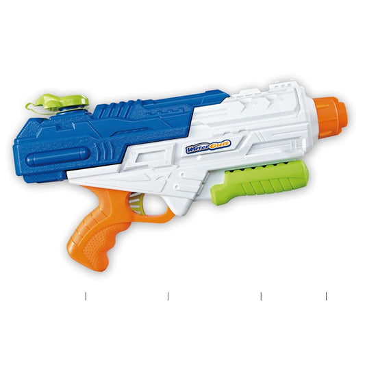 Pistol cu Apa pentru Copii, Rezervor, Pentru Piscina/Plaja, Selexmo, 6ani+,  Multicolor, 1250ML