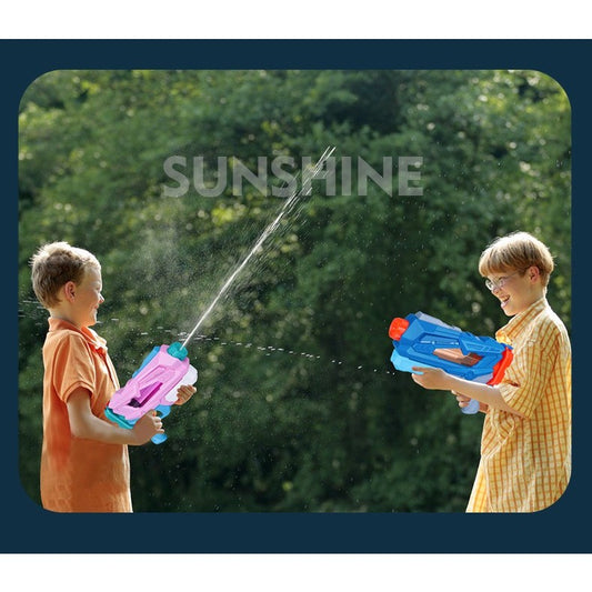 Pistol cu Apa pentru Copii, Rezervor, Pentru Piscina/Plaja, Selexmo, 6ani+,  Quick Fill, Roz, 600ML