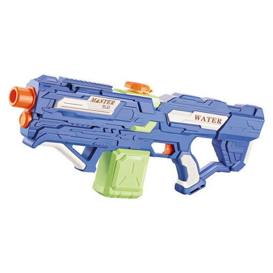 Pistol cu Apa pentru Copii, Rezervor 600ml, Selexmo, 14ani+, cu baterie 1500mAh, Electric Burst, Albastru/Verde, 800ML