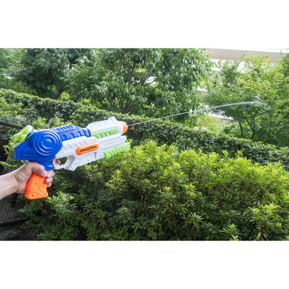 Set 2x Pistol cu Apa pentru Copii, Rezervor, Pentru Piscina/Plaja, Selexmo, 6ani+, Roz + Albastru, 1000 ML