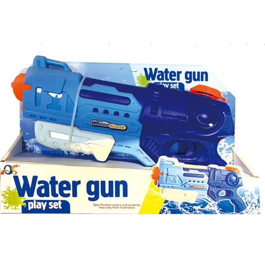 Pistol cu Apa pentru Copii, Rezervor, Pentru Piscina/Plaja, Selexmo, 6ani+, Albastru, 900ML
