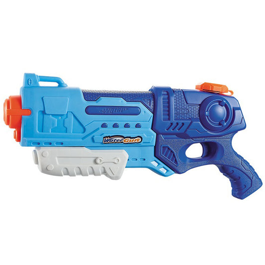Pistol cu Apa pentru Copii, Rezervor, Pentru Piscina/Plaja, Selexmo, 6ani+, Albastru, 900ML