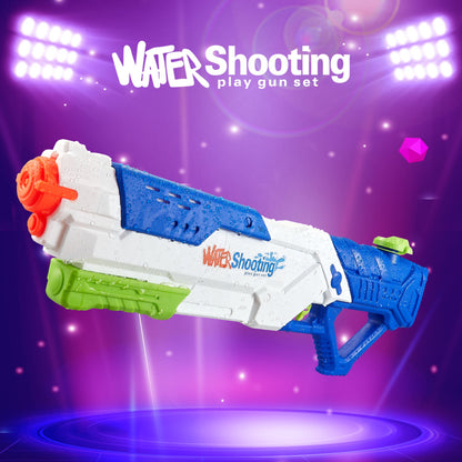 Pistol cu Apa pentru Copii, Rezervor, Pentru Piscina/Plaja, Selexmo, 6ani+,  Multicolor, 1200ML