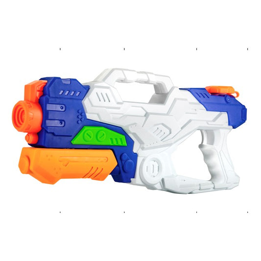 Pistol cu Apa pentru Copii, Rezervor, Pentru Piscina/Plaja, Selexmo, 6ani+,  3 duze, Multicolor, 1000ML