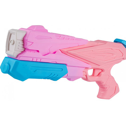 Pistol cu Apa pentru Copii, Rezervor, Pentru Piscina/Plaja, Selexmo, 6ani+,  3 duze, Roz, 500ML
