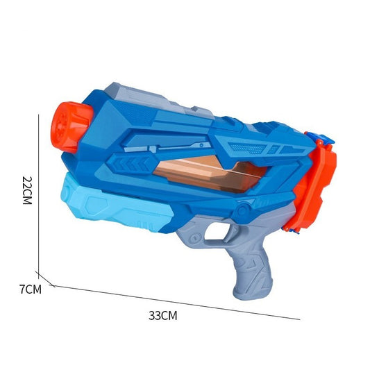 Pistol cu Apa pentru Copii, Rezervor, Pentru Piscina/Plaja, Selexmo, 6ani+,  Quick Fill, Albastru, 600ML