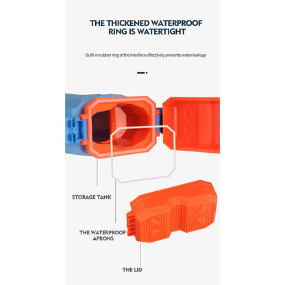 Pistol cu Apa pentru Copii, Rezervor, Pentru Piscina/Plaja, Selexmo, 6ani+,  Quick Fill, Albastru, 600ML