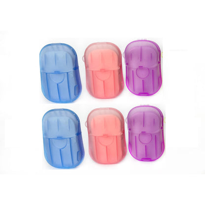 Set 6 dispozitive cu foite de sapun, 120 foite de Unica Folosinta