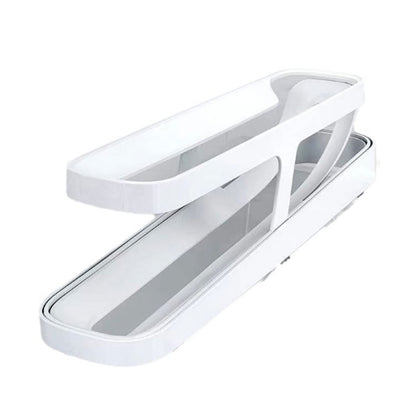 Dispenser oua automat pentru frigider  plastic, alb