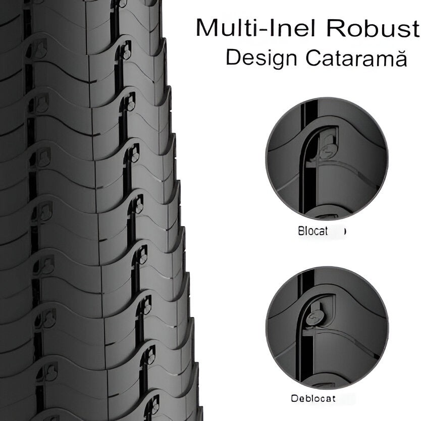 Scaun Telescopic Pliabil ,Negru